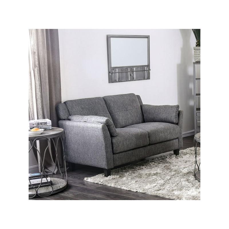 Cm6020-lv Furniture Of America Living Room Furniture Loveseat