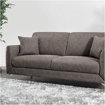 Cm6088br-sf Furniture Of America Lauritz Living Room Furniture Sofa