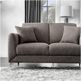 Cm6088br-lv Furniture Of America Lauritz Living Room Furniture Loveseat