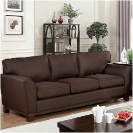 Cm6954br-sf Furniture Of America Caldicot Living Room Furniture Sofa