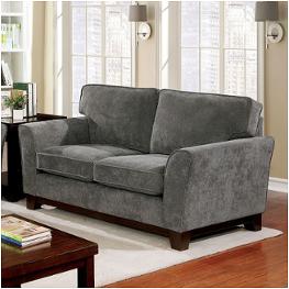 Cm6954gy-lv Furniture Of America Caldicot Living Room Furniture Loveseat