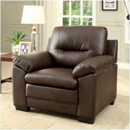 Cm6324br-ch Furniture Of America Parma Living Room Furniture Living Room Chair