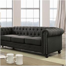 Cm6342gy-sf Furniture Of America Living Room Furniture Sofa