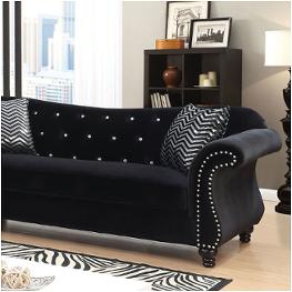 Cm6159bk-sf Furniture Of America Jolanda Living Room Furniture Sofa