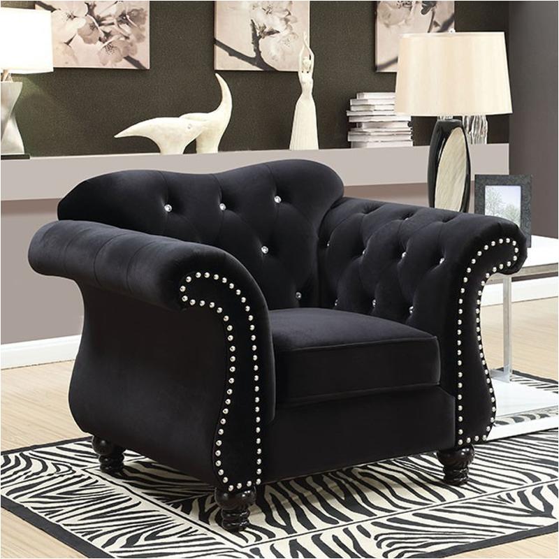 Cm6159bk-ch Furniture Of America Jolanda Living Room Furniture Living Room Chair