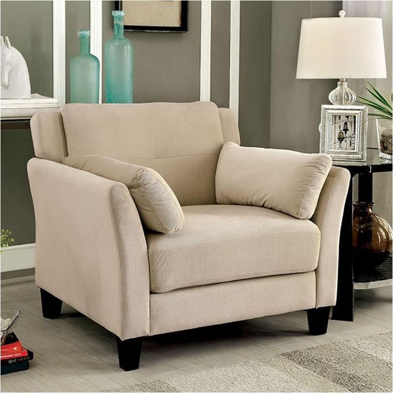 Cm6716bg-ch Furniture Of America Ysabel Living Room Furniture Living Room Chair