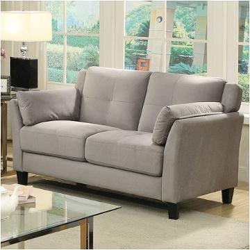 Cm6716gy-lv Furniture Of America Ysabel Living Room Furniture Loveseat