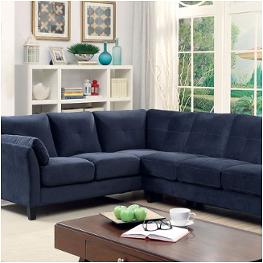 Cm6368nv Furniture Of America Peever Living Room Furniture Sectional