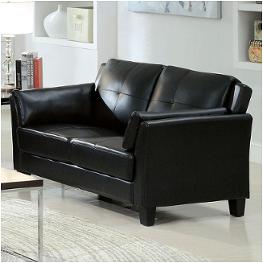 Cm6717bk-lv Furniture Of America Pierre Living Room Furniture Loveseat
