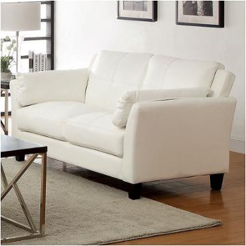 Cm6717wh-lv Furniture Of America Pierre Living Room Furniture Loveseat