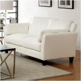 Cm6717wh-lv Furniture Of America Pierre Living Room Furniture Loveseat