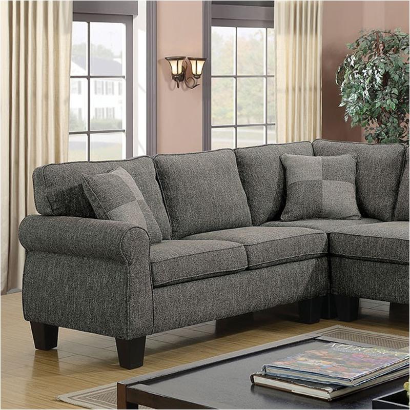 Cm6329gy Furniture Of America Living Room Furniture Sectional
