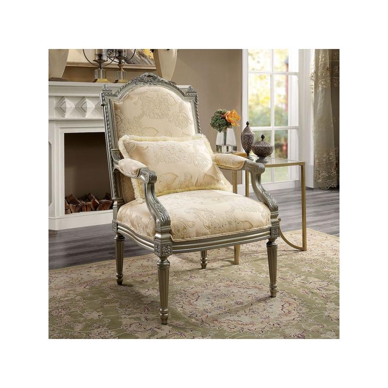 Sapphira Fabric Tufted Chair - Thumbnail 4