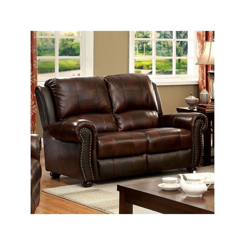 Cm6191lv Furniture Of America Living Room Furniture Loveseat