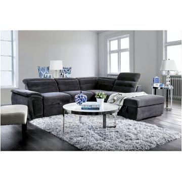 Cm6521gy Furniture Of America Living Room Furniture Sectional