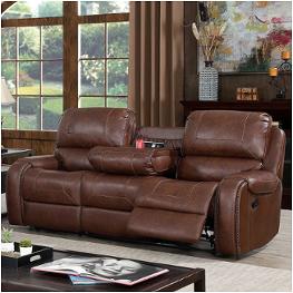 Cm6950br-sf Furniture Of America Living Room Furniture Sofa