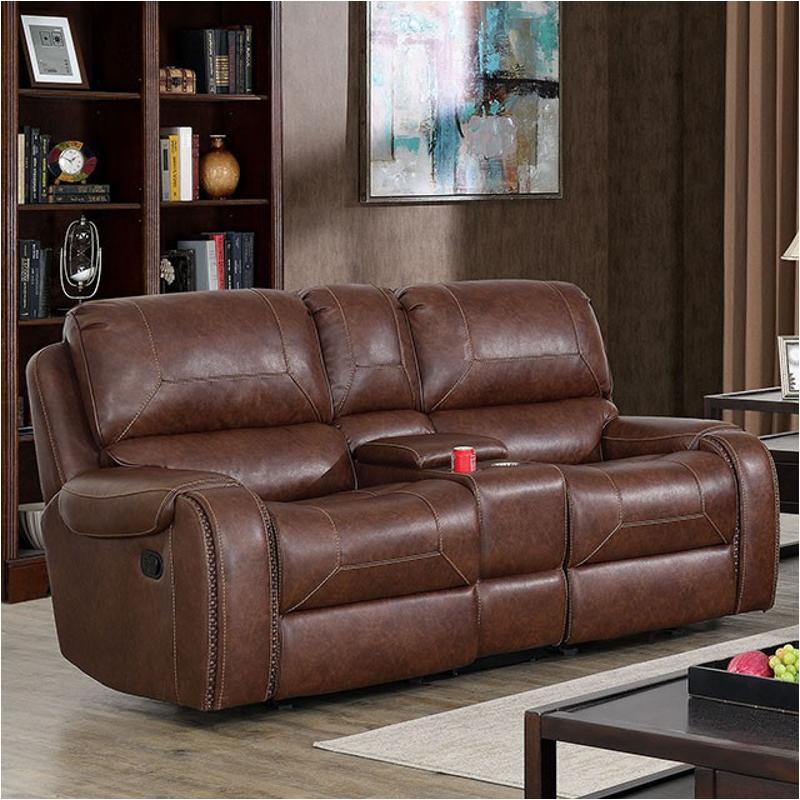Cm6950br-lv Furniture Of America Living Room Furniture Loveseat