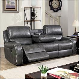 Cm6950gy-sf Furniture Of America Walter Living Room Furniture Sofa