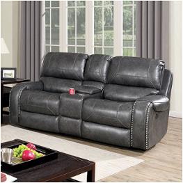 Cm6950gy-lv Furniture Of America Walter Living Room Furniture Loveseat
