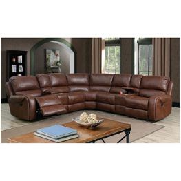 Cm6951br-sect Furniture Of America Joanne Living Room Furniture Sectional