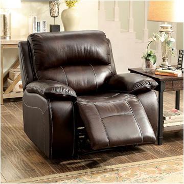 Cm6783br-ch Furniture Of America Ruth Living Room Furniture Recliner