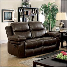 Cm6992-lv Furniture Of America Listowel Living Room Furniture Loveseat
