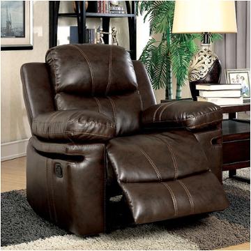 Cm6992-ch Furniture Of America Listowel Living Room Furniture Recliner