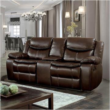 Cm6981br-lv-ct Furniture Of America Pollux Living Room Furniture Sectional