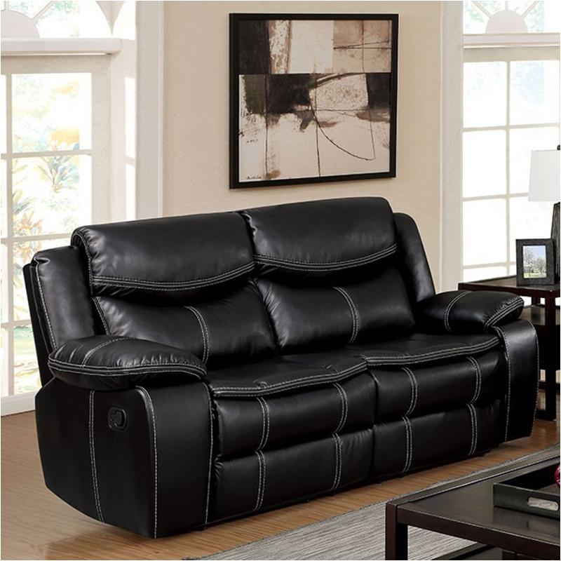 Cm6981-lv Furniture Of America Pollux Living Room Furniture Sectional