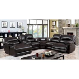 Cm6822br-tsp-sect Furniture Of America Glasgow Living Room Furniture Sectional
