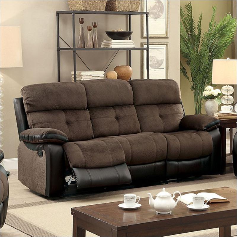 Cm6870-sf Furniture Of America Hadley Living Room Furniture Sofa