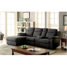 Cm6771gy Furniture Of America Living Room Furniture Sectional