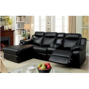 Cm6781bk Furniture Of America Living Room Furniture Sectional