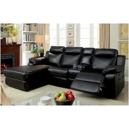 Cm6781bk Furniture Of America Living Room Furniture Sectional