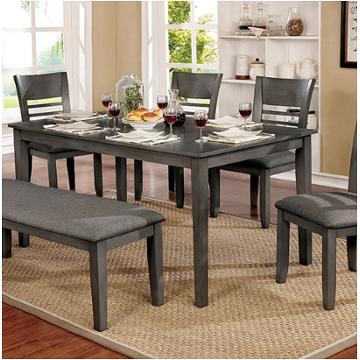 Cm3916gy-t-60 Furniture Of America Dining Room Furniture Dining Table