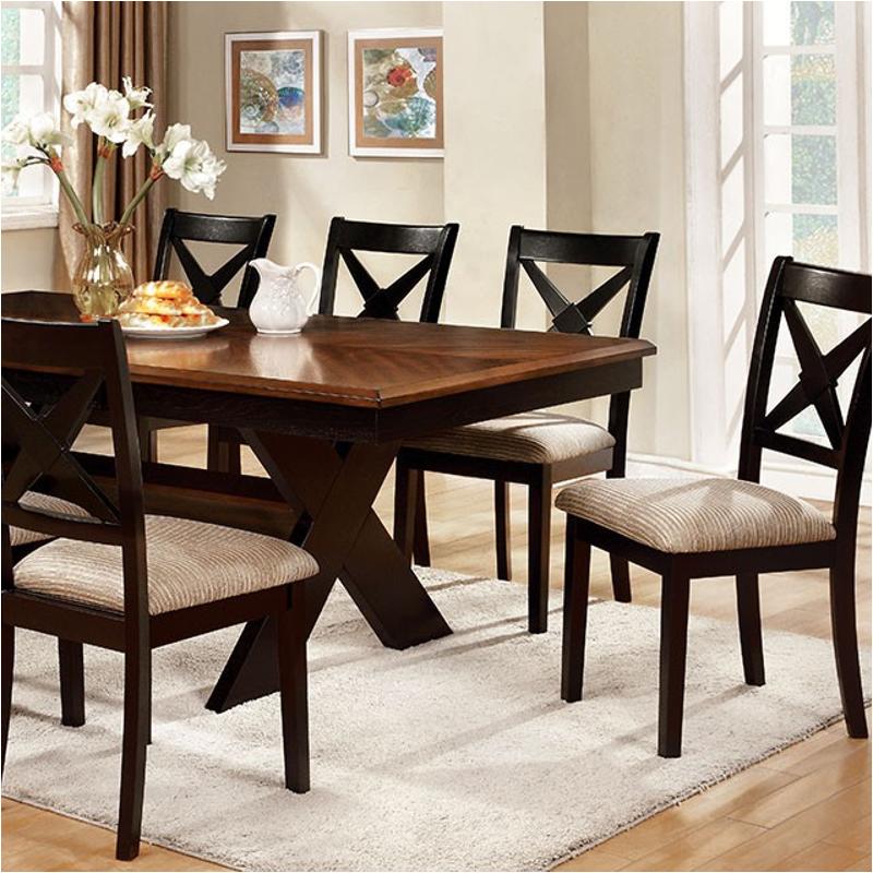 Cm3716t-72 Furniture Of America Dining Room Furniture Dining Table