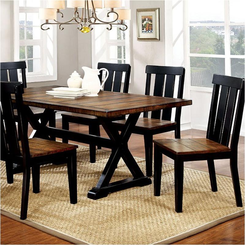 Cm3668t Furniture Of America Alana Dining Room Furniture Dining Table