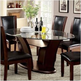 Cm3710ot Furniture Of America Manhattan Dining Room Furniture Dining Table