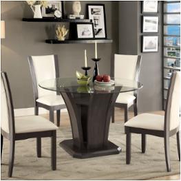 Cm3710gy-rt Furniture Of America Manhattan Dining Room Furniture Dining Table