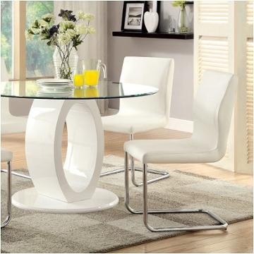 Cm3825wh-rt Furniture Of America Lodia Dining Room Furniture Dining Table