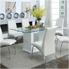 Cm3917t Furniture Of America Eva Dining Room Furniture Dining Table