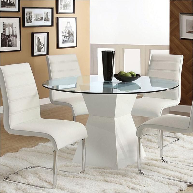 Cm8371wh-t Furniture Of America Dining Room Furniture Dining Table