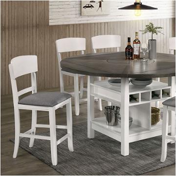 Cm3733wg-rpt Furniture Of America Dining Room Furniture Counter Height Table