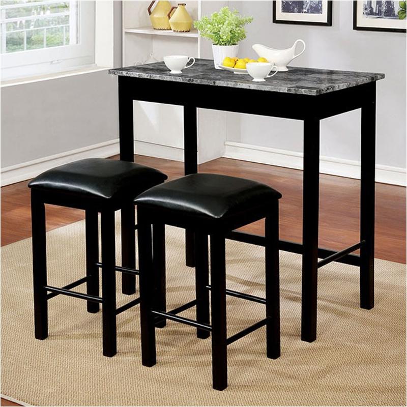Cm3720pt Furniture Of America Counter Height Table Set
