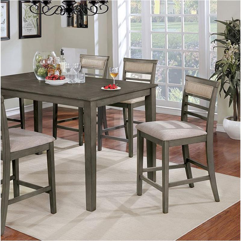 Cm3607pt Furniture Of America Counter Height Table Set