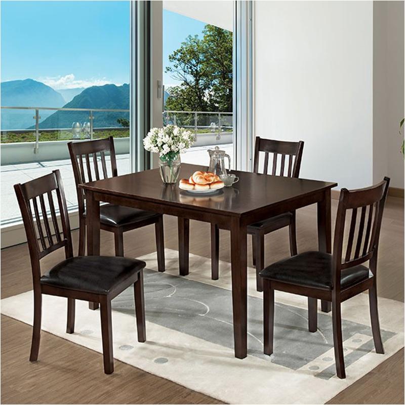 Cm3012t Furniture Of America Dining Table Set