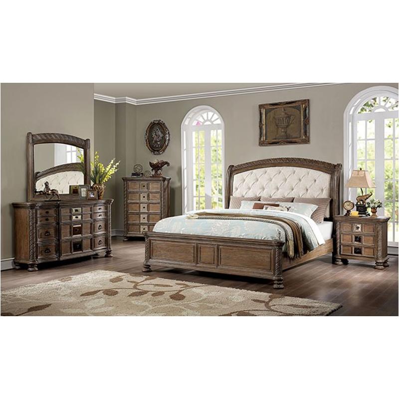 Cm7145q Furniture Of America Timandra Bedroom Furniture Bed