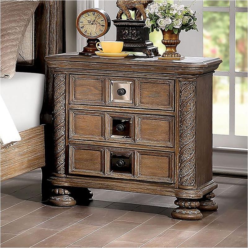 Cm7145n Furniture Of America Timandra Bedroom Furniture Nightstand