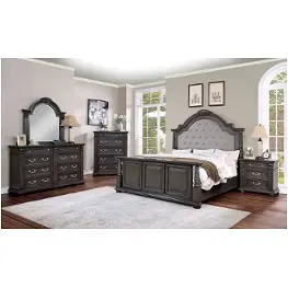 Cm7711gy-ck Furniture Of America Esperia Bedroom Furniture Bed