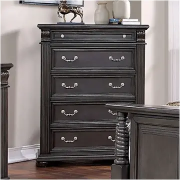 Cm7711gy-c Furniture Of America Esperia Bedroom Furniture Chest